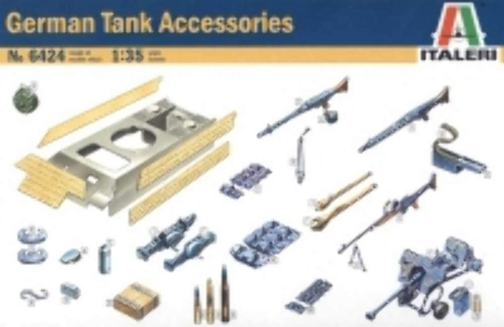 Amazon | タミヤ イタレリ 6424 1/35 ドイツ戦車 アクセサリーセット