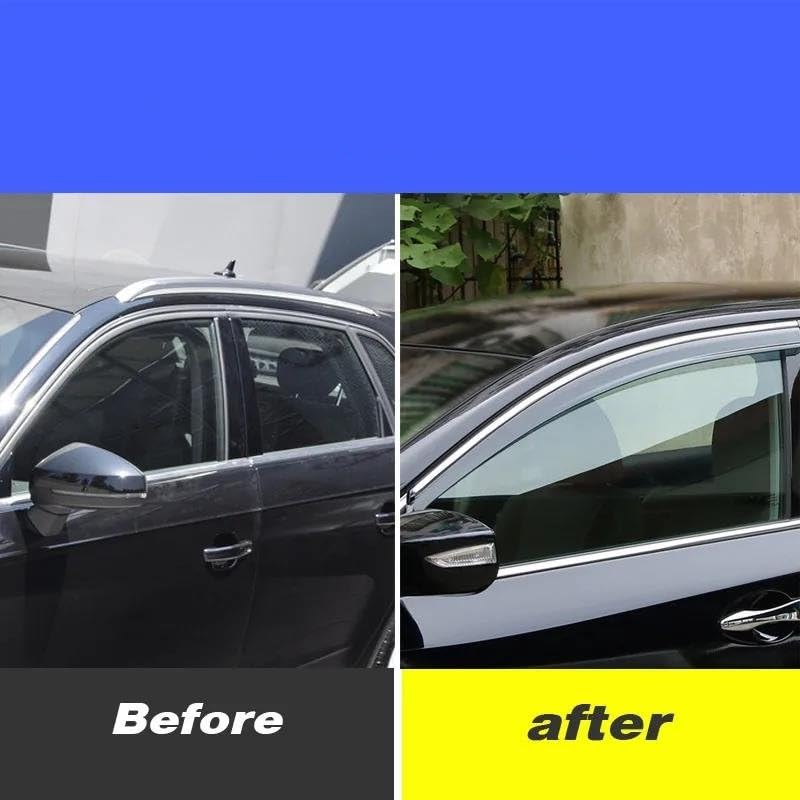 Déflecteurs de vitre pour A3 8V Berline : protection extérieure au design épuré