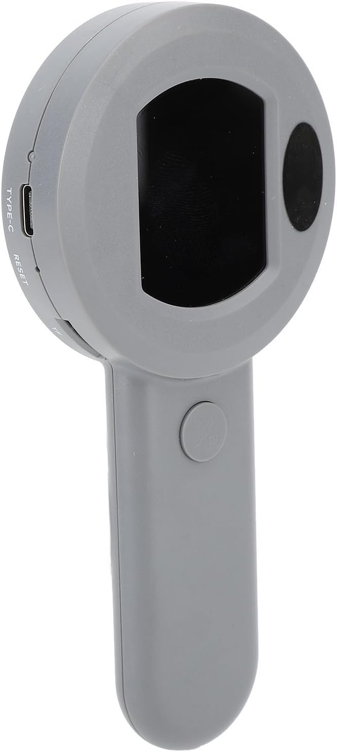 50X Digital Magnifier, 2inch Screen Handheld 500mAh Digital Magnifier for Banknote (Gray)