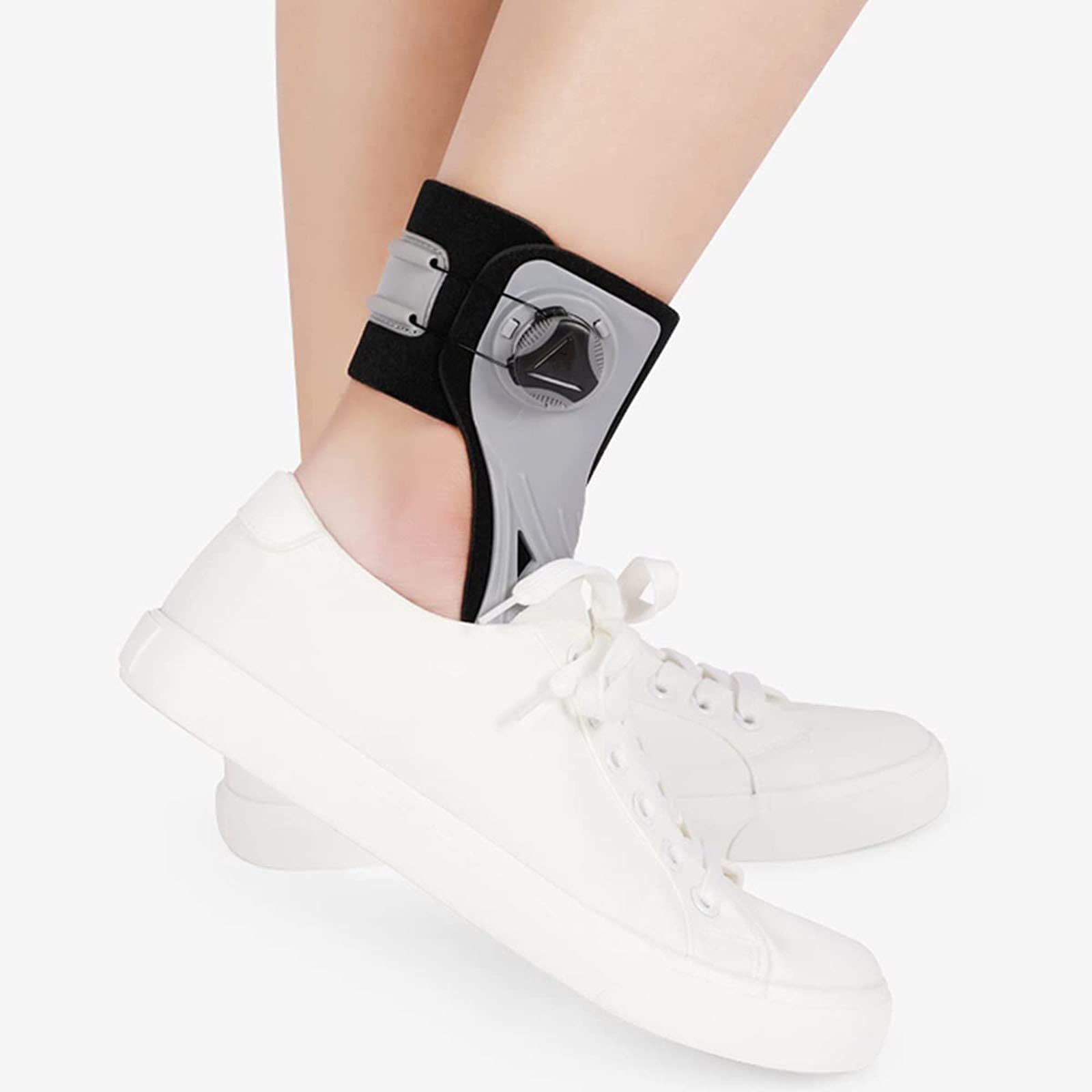Attelle De Soutien Du Pied Tombant, Pied Tombant Posture Releveur Soutien, Stabilisateur Pied pour Extension De L'articulation De La Cheville, Attelles De La Cheville Left,Large