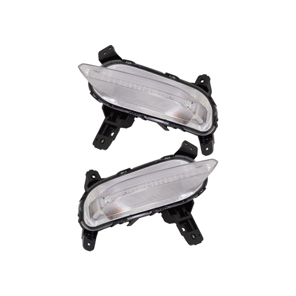 For Kia Forte 2019 2020 2021 Signal Light Assembly Driver and Passenger Side | Pair | Sedan | CAPA Certified | Replacement For KI2570101C, KI2571101C | 92203M7000, 92304M7000