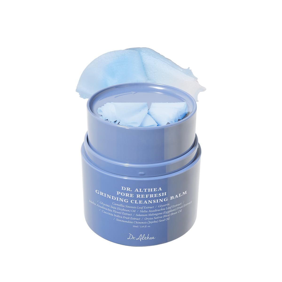 Dr.Althea Pore Refresh Grinding Cleansing Balm | Pore Cleanser with Green Tea Extract | Hygenic One-Step Makeup Cleansing Cream | For All Skin Types | Korean Vegan Skin Care, 50ml