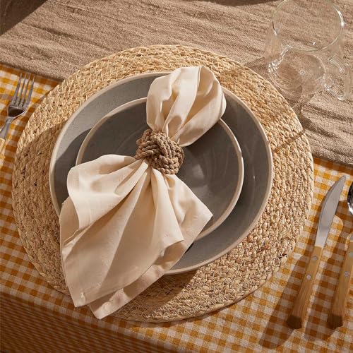 14roundwovenplacematssetof6naturalextrawideplacematsbraidedheatresistantplacematsfarmhousebohofringeplacematswipeablecirclewickerplacemats Urban Country Home Decor 14 round woven placemats set of 6 natural extra wide placemats braided heat resistant placemats farmhouse boho fringe place mats wipeable circle wicker placemats urban country home decor