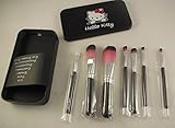 Se vende por 1 cantidad = 7 mini brochas de maquillaje, incluyendo: labios, cara, sombreado, sombra de ojos, base, delineador de ojos en ángulo y barras de sombra de ojos.