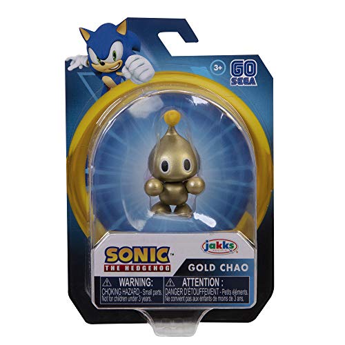 Sonic The Hedgehog 406914-16 Action Figure 2.5 Inch Gold Chao Collectible Toy thumb #6