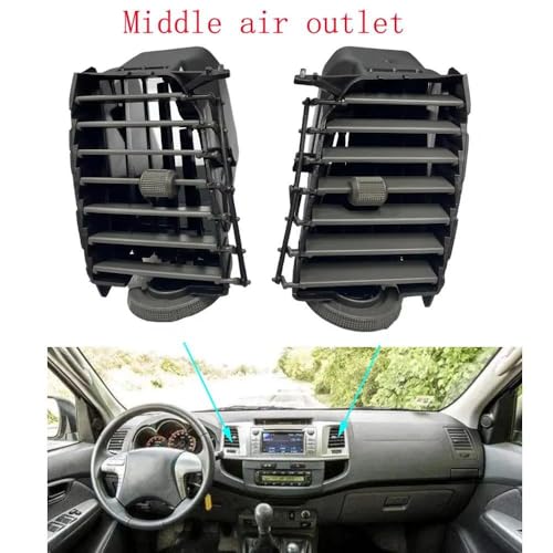 Aérateurs Climatisation Orientables et Robustes pour Hilux SR5 4pcs