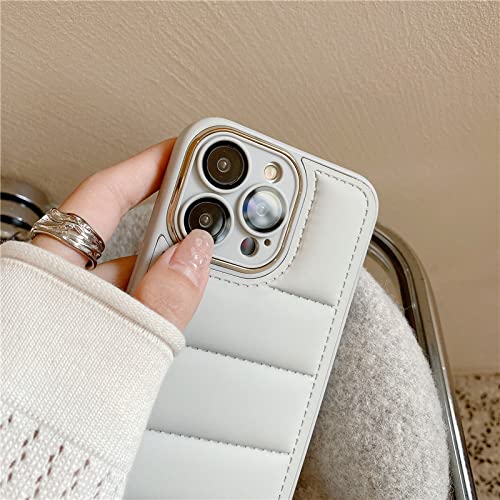 Coque doudoune iPhone 14 Pro Max jaune : l'accessoire mode urbain et antichoc