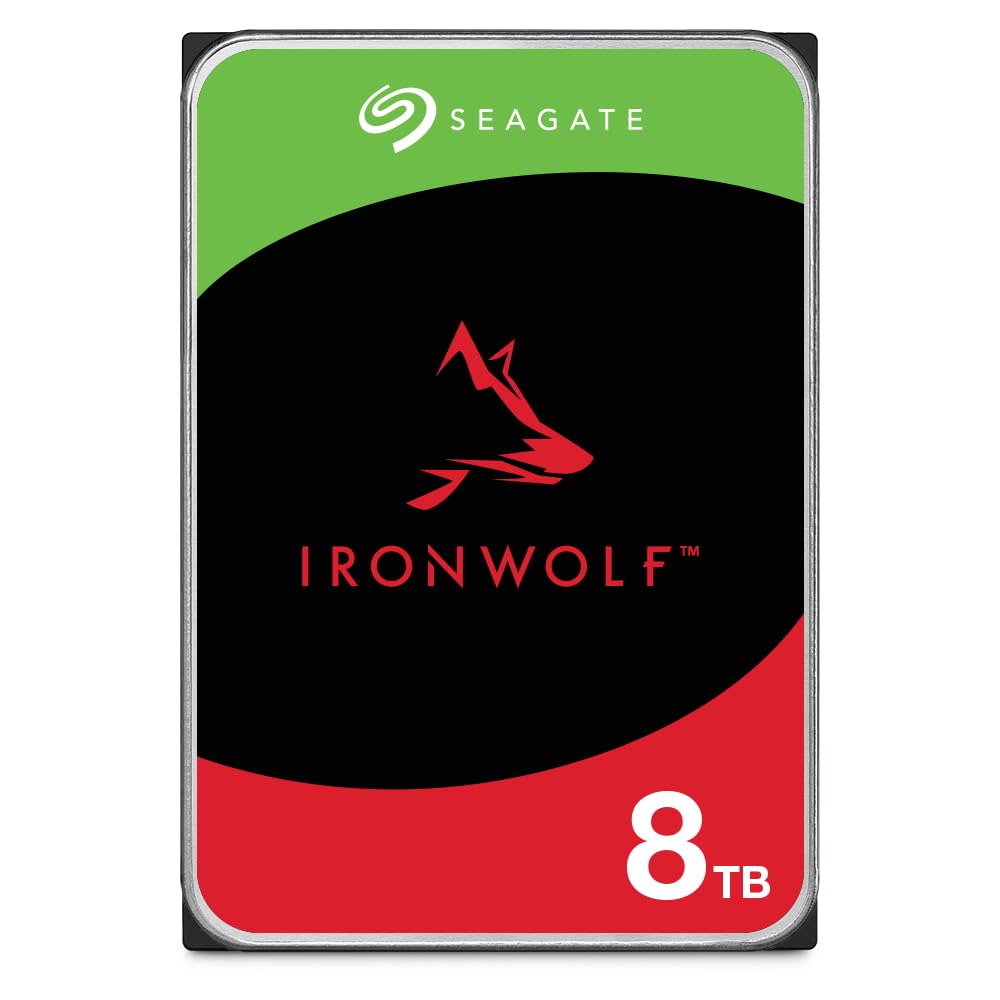 Amazon | Seagate IronWolf 8TB エンタープライズ内蔵NAS HDD - CMR