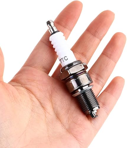 Miniatura 5 de JoyTube F7TC Bujía compatible con GX120 GX160 GX200 GX240 GX270 GX340 GX390 generador de motor de 4 tiempos cortacésped, motosierra, tractor, bomba