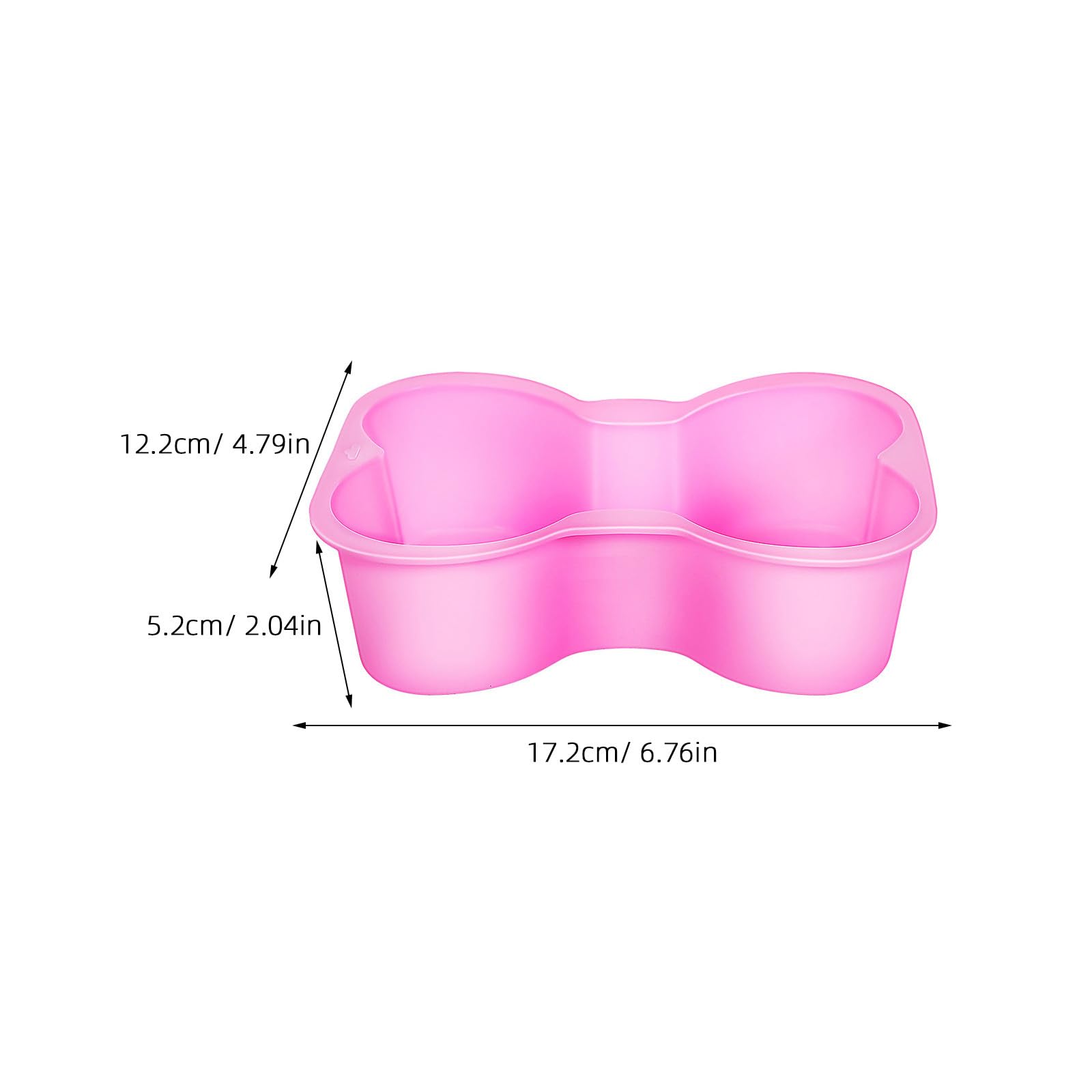 2 Stück Silikon Hundekuchen Backform Knochenförmige Backformen für Hundekuchen Hochtemperaturbeständig und Leicht zu Reinigen für Professionelle Bäcker und Haustierbesitzer