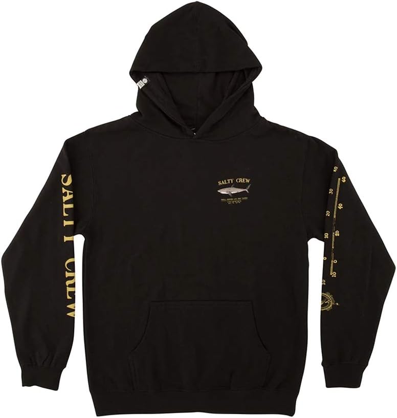 Salty Crew Men's Bruce Fleece Pullover Hoodie – Heavyweight Cotton Blend, Surf Inspired Sweatshirt - Image 3