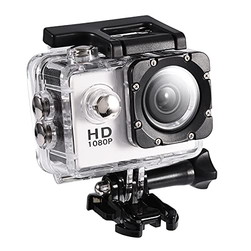 4K Video Cameras Kid Go Pro Abs Waterproof Outdoor Cycling Sports Mini Dv Action Camera Camcorder (White) (White) -  Qiilu, Qiilur3afg2iwv9-02