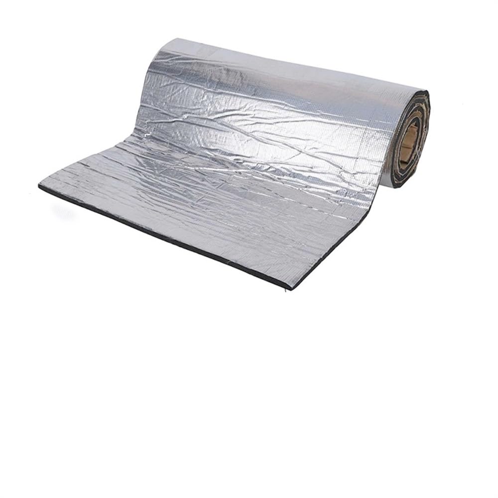 Heshuyan Standard 5Mm Automobile Insulation Noise Insulation Mat For Cars Acoustic Absorption Deadener Heatproof Soundproof Foam Deadening For Car Engine Hood Door Wall(Standard 5Mm)