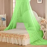 HEVIRGO Bed Canopy Mosquito Net, Hanging Travel Netting Curtains, Play Tent Bedding, Elegent Lace Ho