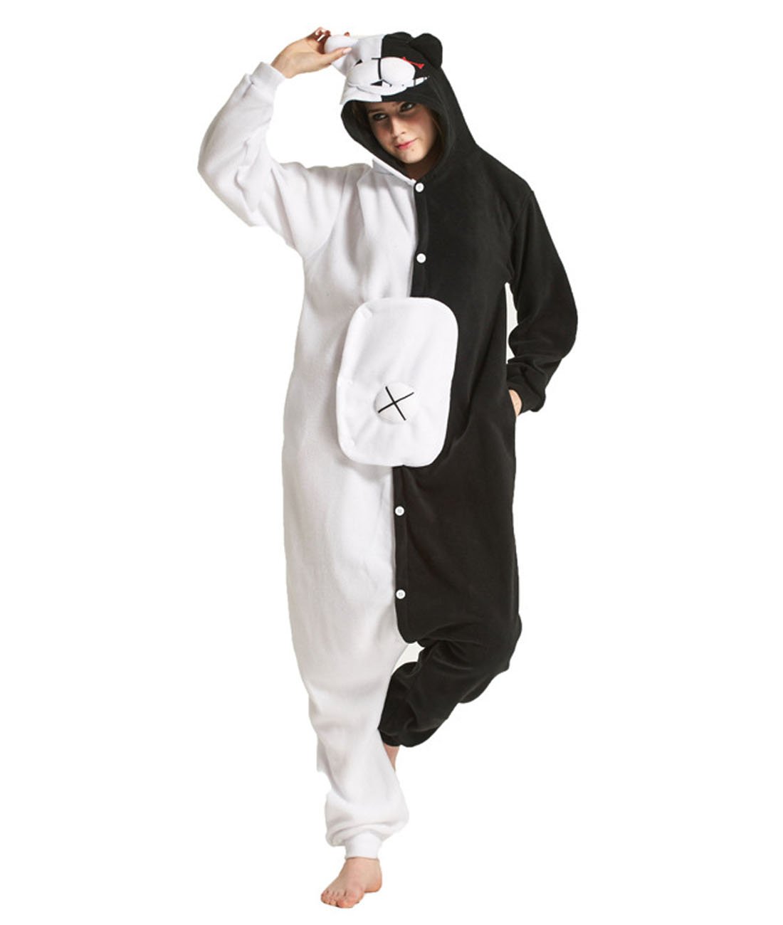 Cosplay Pyjamas Vetements de Nuit, Unisexe Adulte Vetements Anime Costume Animal Cosplay Costume Onesie de Nuit