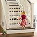 Munchkin® Extending XL™ Tall and Wide Baby Gate, Hardware Mounted Safety Gate for Stairs, Hallways and Doors, Extends 33