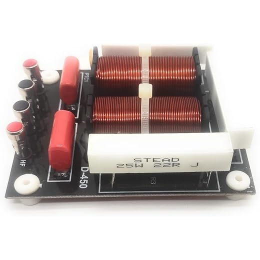 D-450 Network Plate Crossover High Frequency Duble Coil Divider Balancing Networks Board Electronic Components Electronic Hobby Kit
