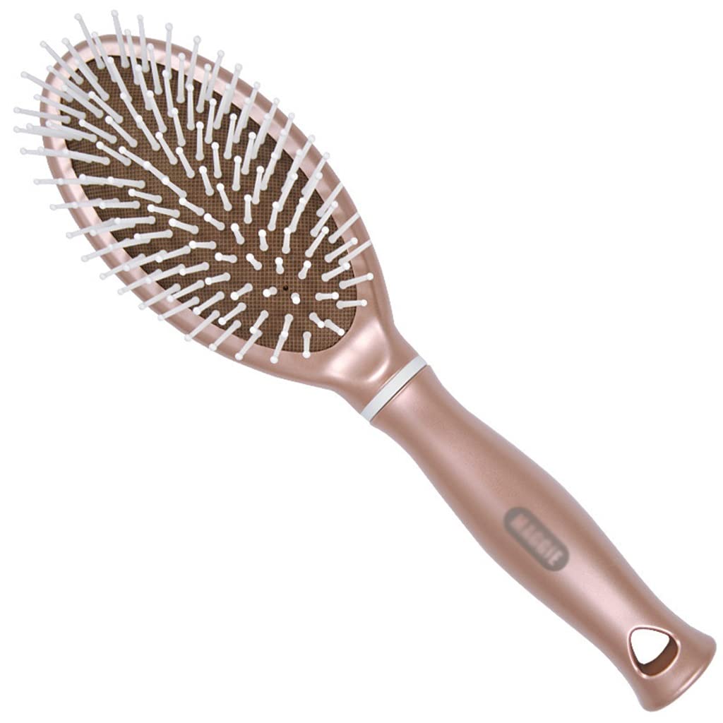 Multifunctional Airbag Comb Air Cushion Massage Straight Hair Curly Bread(Champagne)