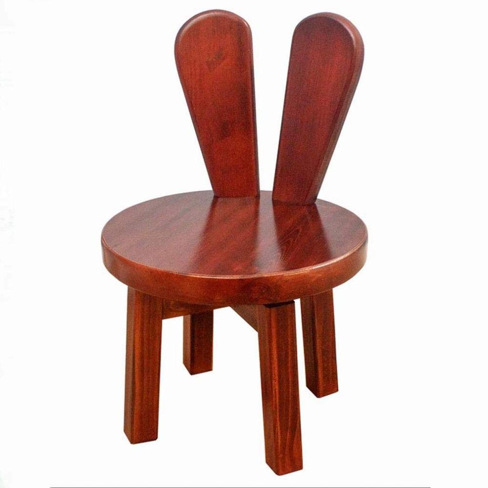 Silla creativa infantil giratoria ZZ de madera para mesas de estudio y cuartos de juegos