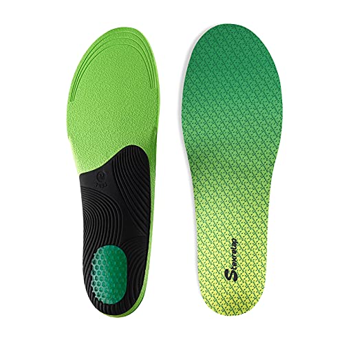 Stexrelap Shoes Insole, Arch Support, Relieve Foot Pain, Shoe Inserts for Men and Women, Heavy Duty Insoles for Standing All-Day, Sport Cushioned Insole