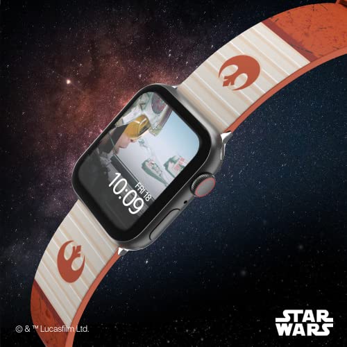 Star Wars Ñ Rebel Classic Smartwatch Band Ñ Officially Licensed, Compatible With Every Size & Series Of Apple Watch (Watch Not Included) #TOP2