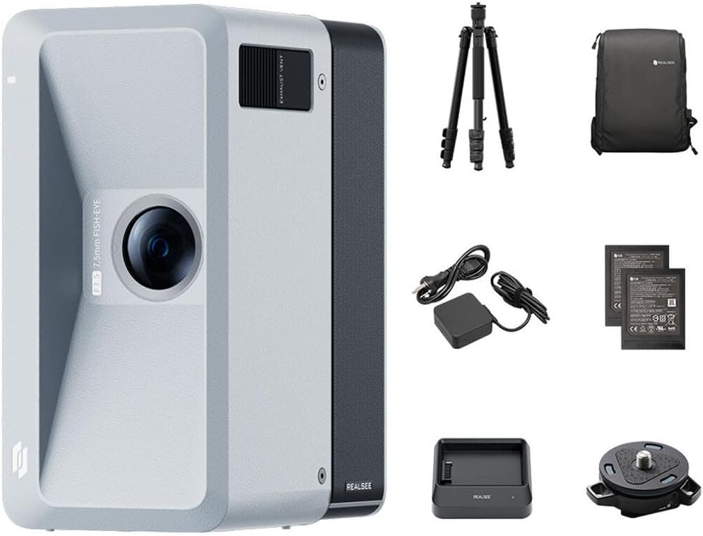 Realsee Galois M2 134MP 3D LiDAR Camera Bundle