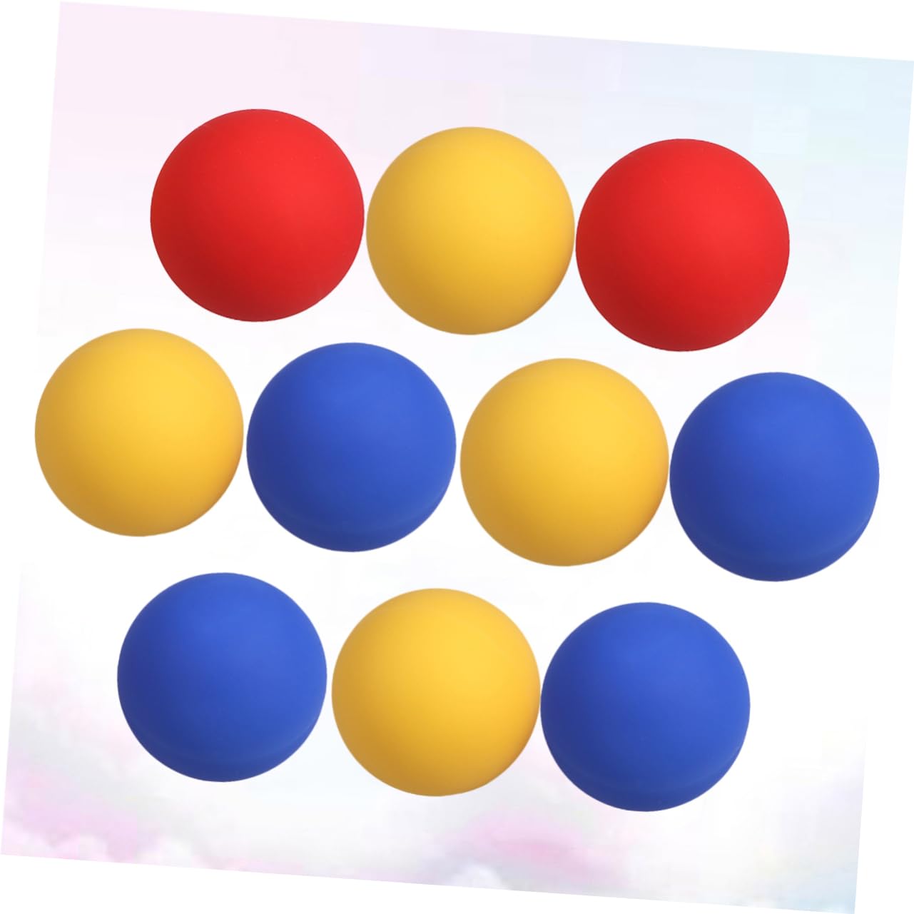 Healeved Balles de Massage pour Relâchement et Points de Déclenchement en Silicone Lot de 10 Portable Couleur Aléatoire pour Détente Musculaire