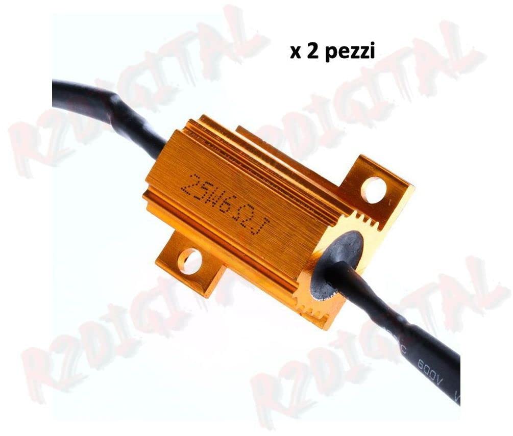 Resistenze Canbus Per LED Auto/Moto 21W - Elimina Errori Su Frecce, Luci Diurne, Stop - Foto 12