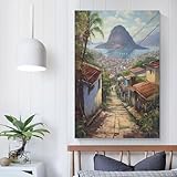 rio de janeiro meteo decembre 【Fácil de instalar】 Se fija un gancho de metal resistente en la parte posterior de cada panel. Muy ligero y fácil de colgar. Perfecto para cualquier decoración del hogar.