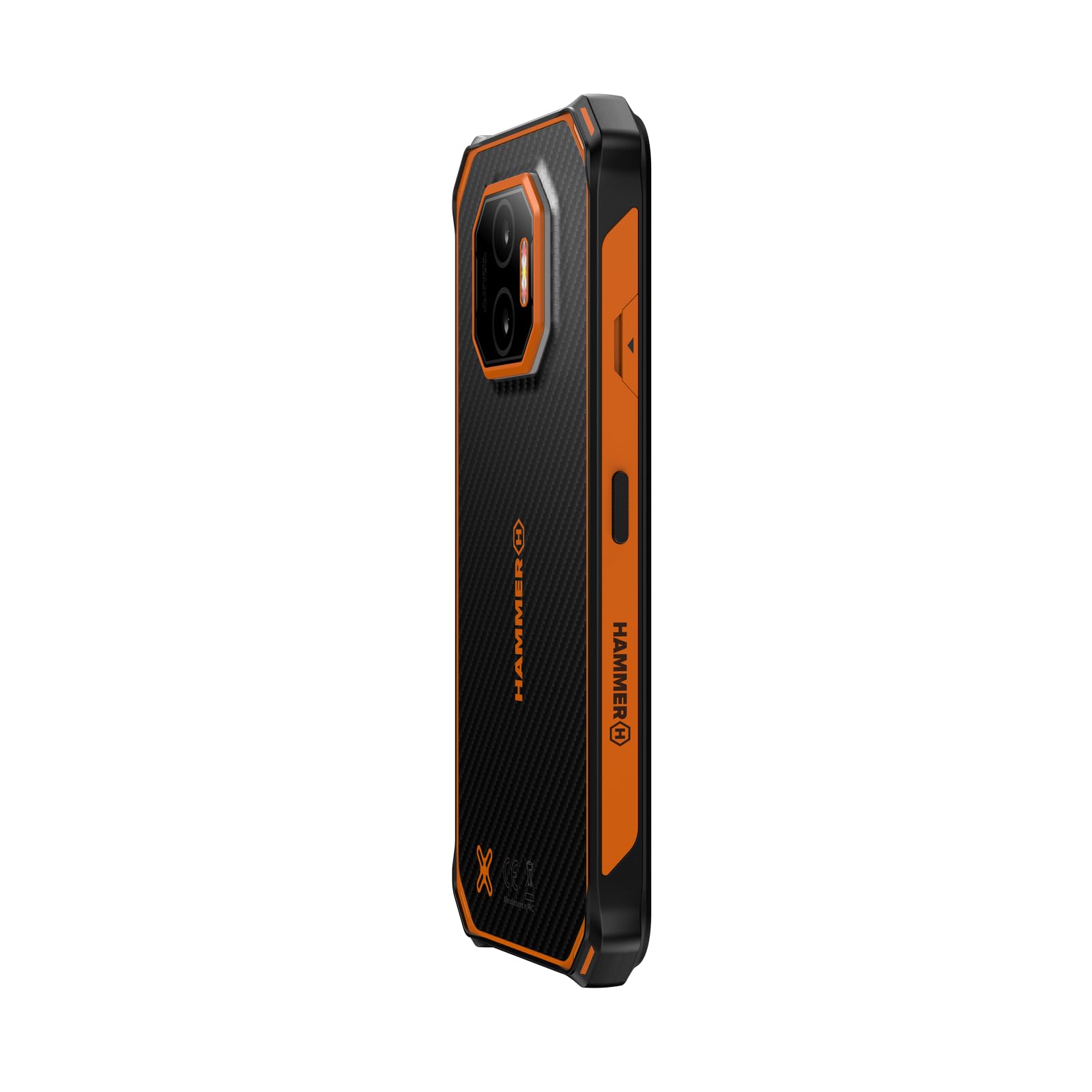 HAMMER ENERGY X2 5G Smartphone rugged Android 15, Telefono indistruttibile 6,1", IP69, 6 + 8 GB RAM, 128 GB di memoria, 5000 mAh, eSIM, garanzia 2 anni