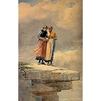 Amazon.co.jp: つの絵画 ビーチのプロムナード 歩く女性 ウィンスロー