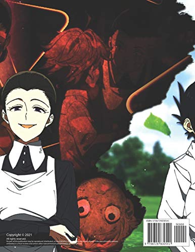 The Promised Neverland Coloring Book: Anime Manga +80 High Quality Coloring Pages For Kids and Teens