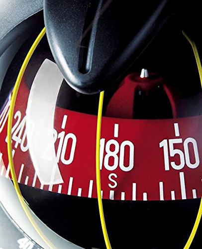 NAUTOS 65742 MINI Contest Compass - Black Bezel - Red Card