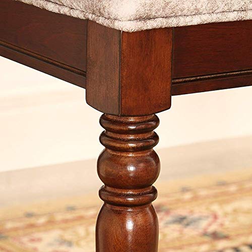 Tabouret de coiffeuse confortable en bois pour éviter la fatigue - 7