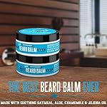 Just For Men The Best Beard Balm Ever, Stlying Balm with Oatmeal, Aloe, Chamomile, and Jojoba Oil, 2.25 Fluid Ounce - Image 5