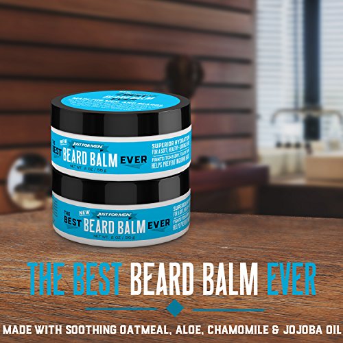 Just For Men The Best Beard Balm Ever, Stlying Balm with Oatmeal, Aloe, Chamomile, and Jojoba Oil, 2.25 Fluid Ounce - Image 6