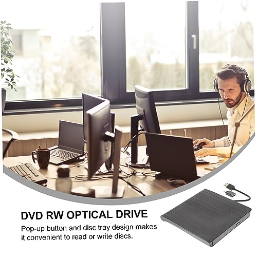 Disco externo USB lector y grabador CD DVD Vaguelly miniatura 7