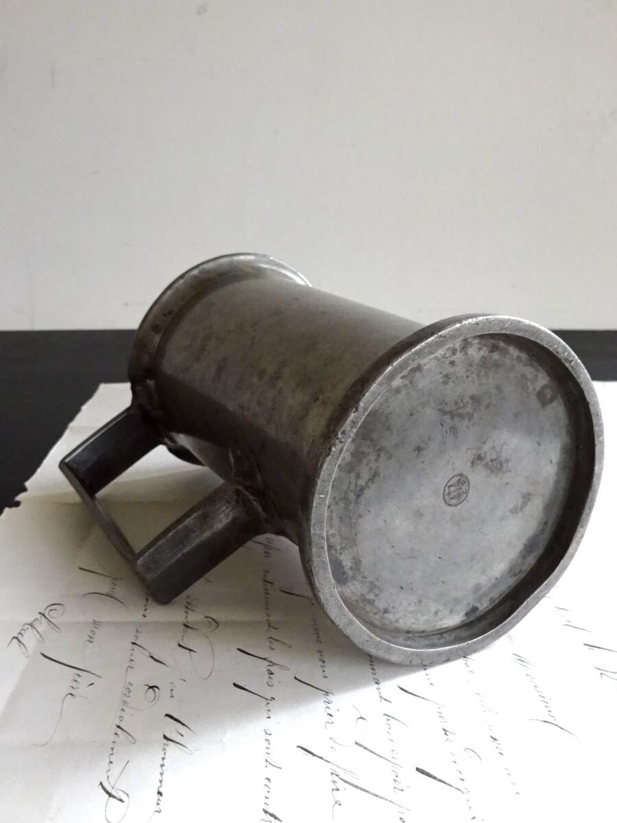 錫製　水差し　酒器　ドイツ製　骨董　アンティーク￼ 6e57c07c540691491e497d3ef9f6f7