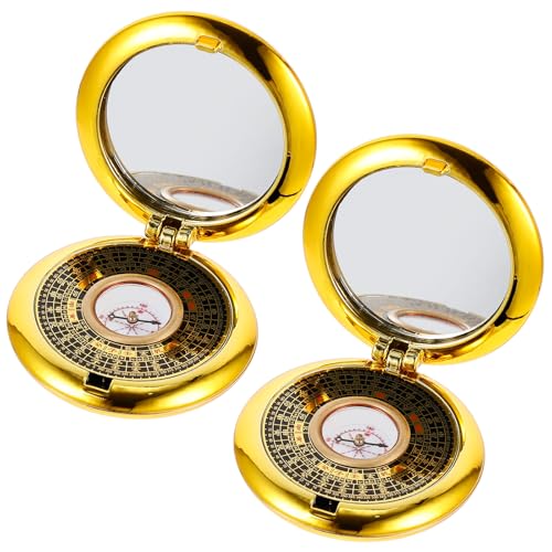 Brújulas Garneck de Cobre Impermeables 2 Piezas miniatura 1