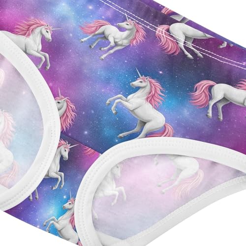 Joisal Majestic Unicorns Neon Stars Toddler Underwear Floral 2t Cotton Cute Panties Girl Florals Briefs Underpants4