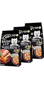 Amazon.co.jp: シーザー パウチ 成犬用 自然素材レシピ 無添加 60g×12