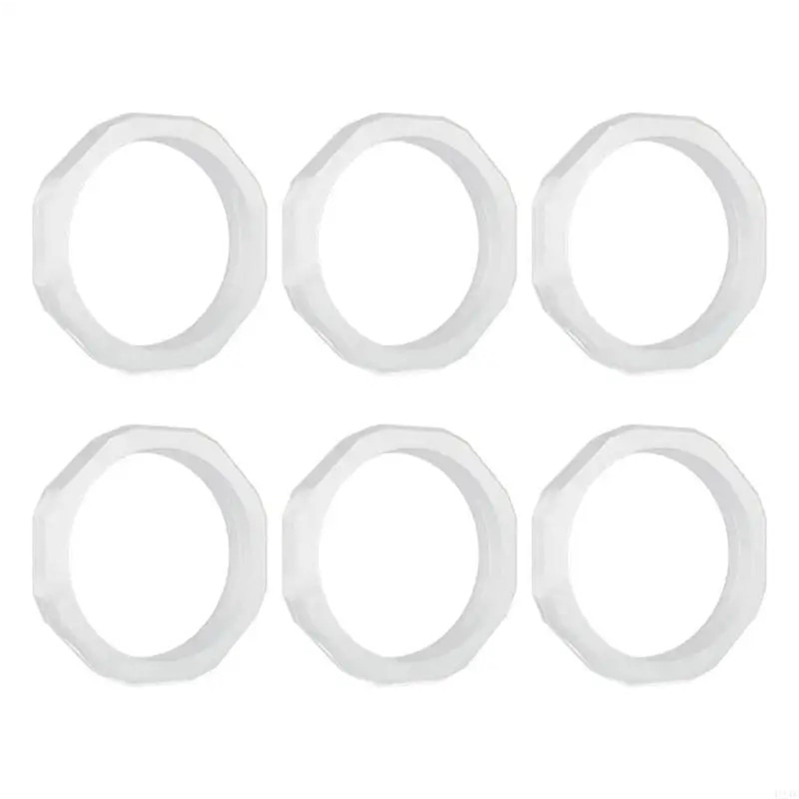 20pcs Suspended Jewelry Display Cases Clear Floating Frames for Coins and Portable Packaging Holder For Earring Necklace Bracelet(White)