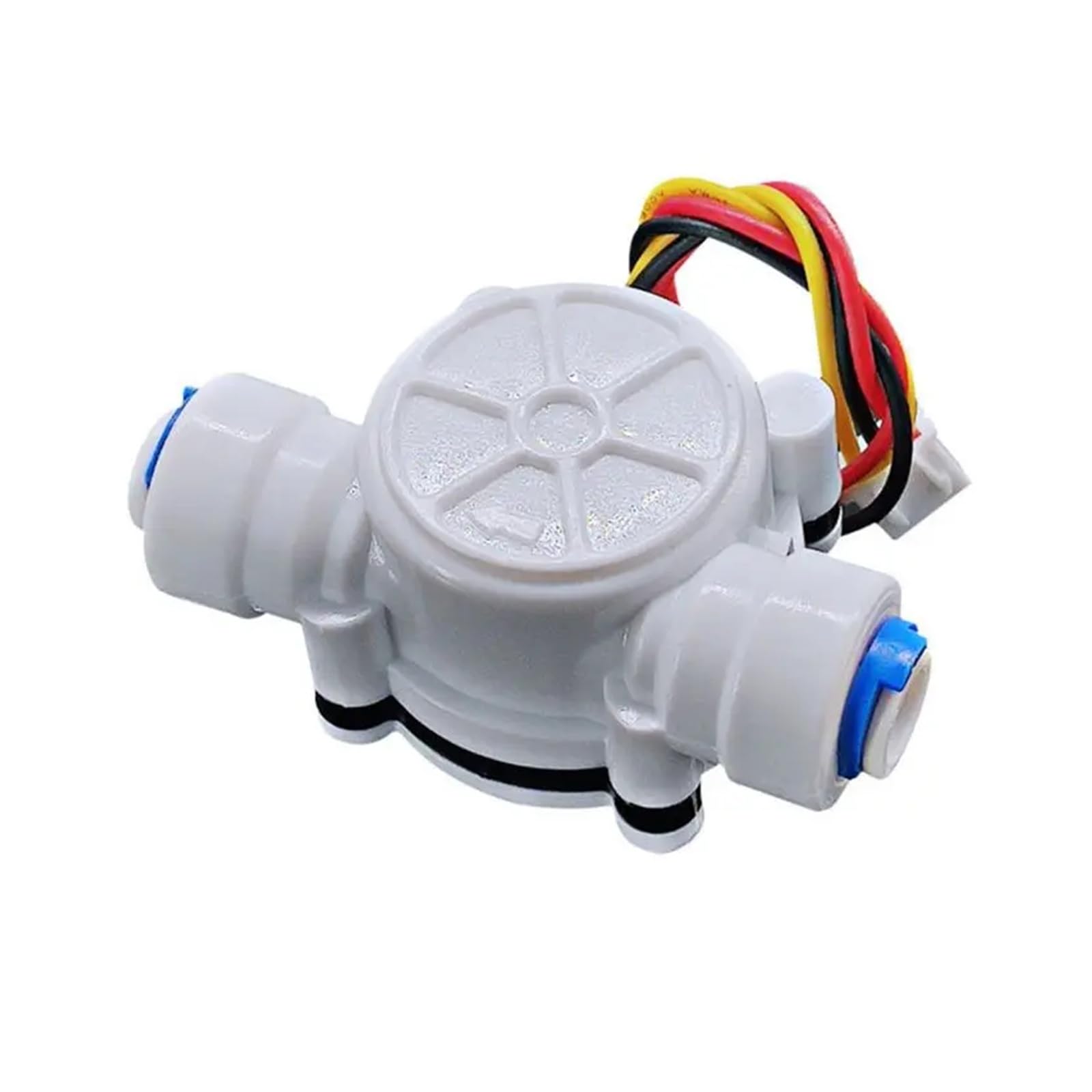 Medidor de caudal de agua, Caudalímetro Multifuncional Del Sensor De Flujo Agua Conexión Rápida 1/4"