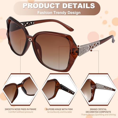 Image of DragonflyDreams Women Large Sunglasses, UV 400 Glasses