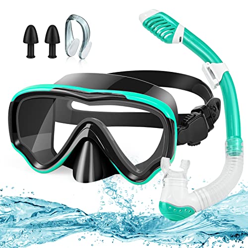 Volltrockener Schnorchel-Atemschlauch Für Erwachsene - Mit Automatischem Ventil & Silikonmundstück