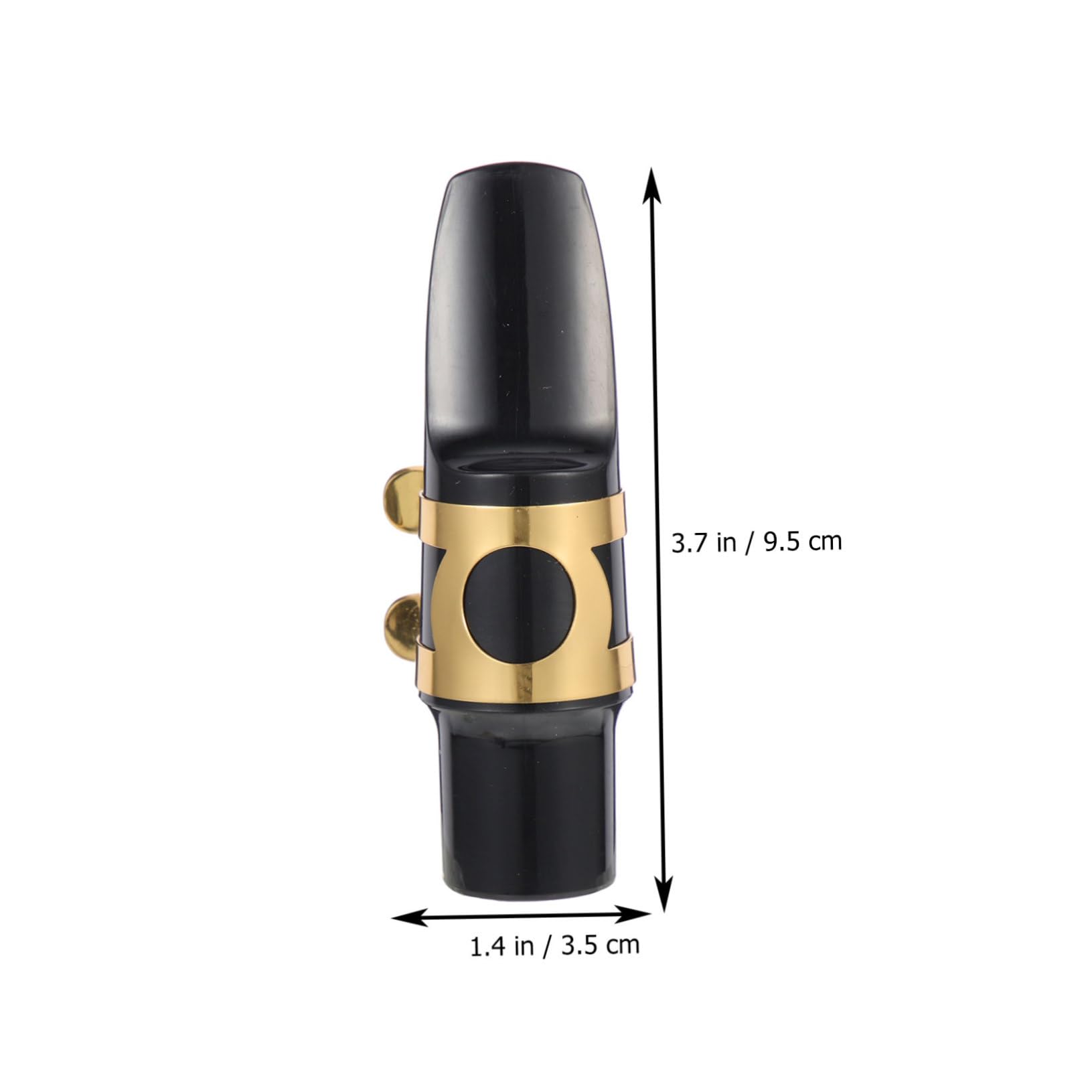 HANABASS 1 set Alto Saxophone Replacement Parts Sax Tooth Pads Accessories for Beginners and Professionals Includes Protective Lid and Buckle for Enhanced Sound Quality