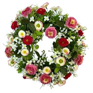 Floratexx Belliskranz 30113 Frühlingsdekoration 30cm