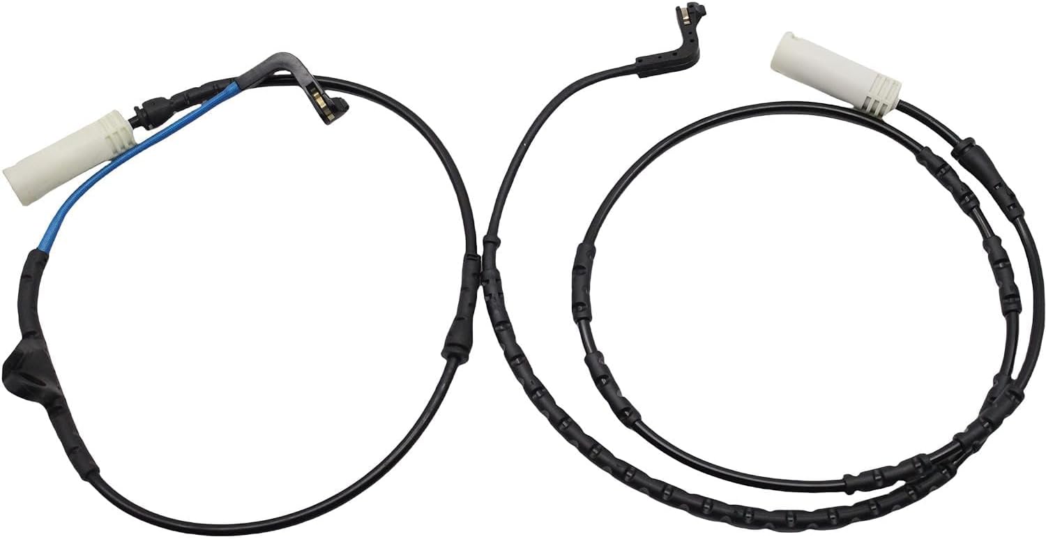 Front and Rear Brake pad wear Sensor 34356789440 Compatible with BMW 128i 135i 325i 328i 328xi 330i 330xi 335i 335d 335is M3 Replaces 34356789440 34356789445 34356779619 34356762253
