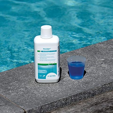 Bayrol 1141119 Desalgin® 1 L - flüssiges Antialgen-Konzentrat zur Vorbeugung & Verhinderung von Algenwachstum im Pool - brillantes Poolwasser dank Klareffekt - ohne Kupfersulfat Cover