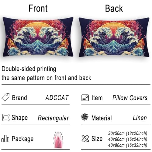 Housse coussin extérieur imperméable 40x60 fini les moisissures
